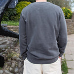 Load image into Gallery viewer, Seamus Sailor Crewneck Charcoal overdye
