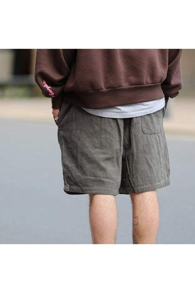 Chill Cord Shorts Olive