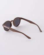 Load image into Gallery viewer, Coffee Waste Rounds Sunglasses - Gold | BamBooBay
