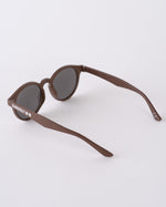 Load image into Gallery viewer, Coffee Waste Rounds Sunglasses - Silver | BamBooBay
