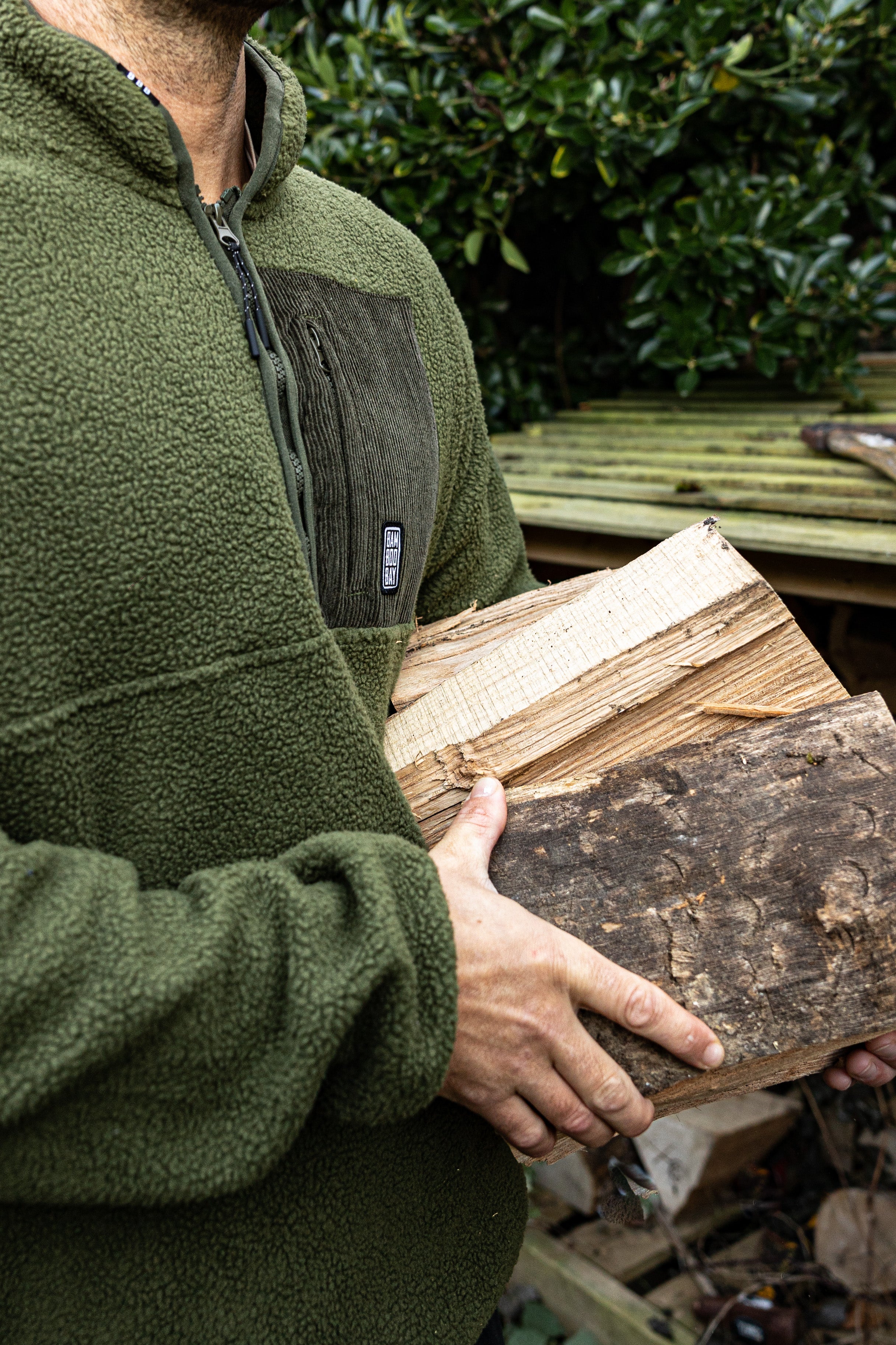 BamBooBay Boulder Fleece Olive