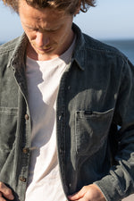 Load image into Gallery viewer, BamBooBay Chill Cord Long Sleeve Shirt Olive
