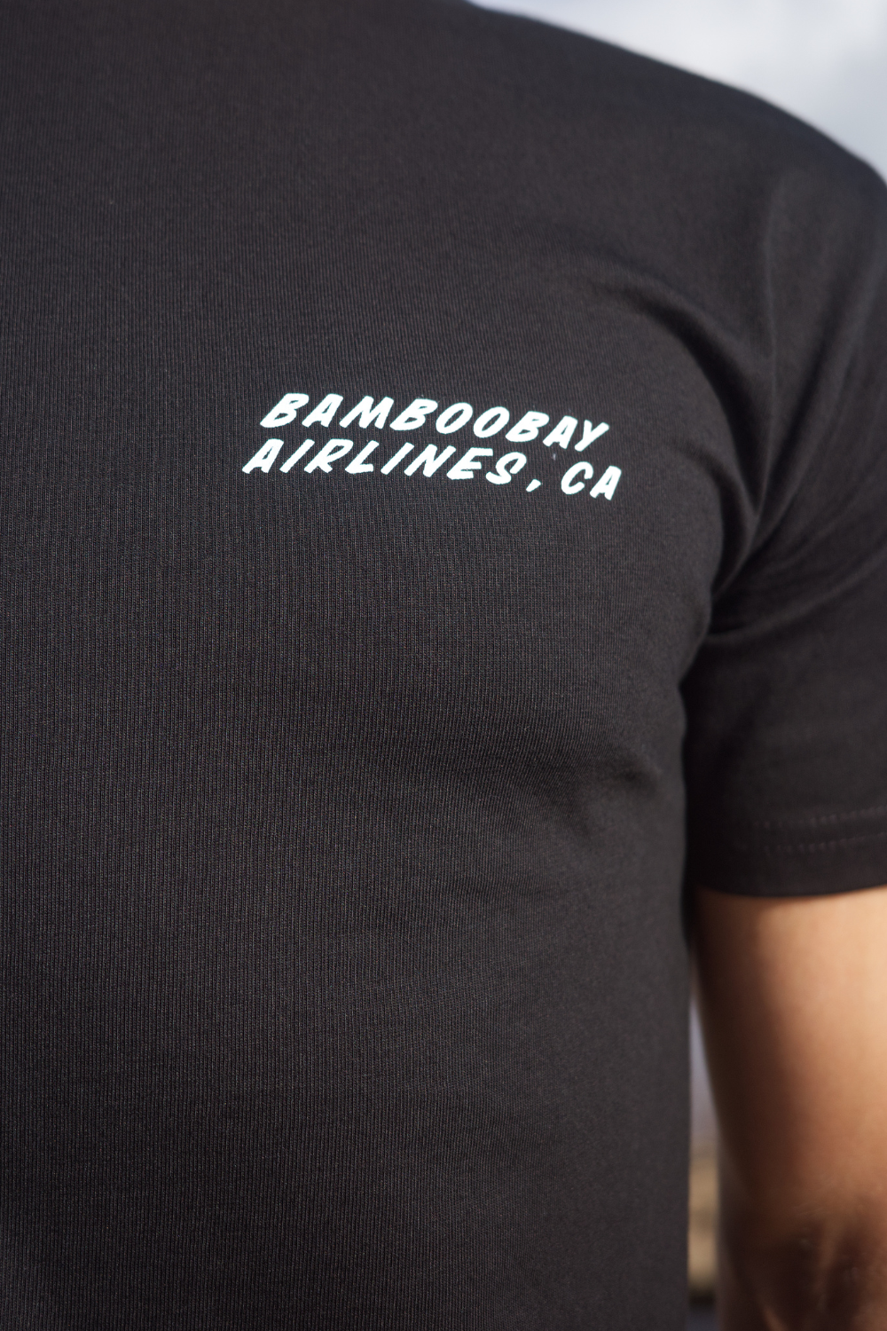 Seaplane Mens T-Shirt Black
