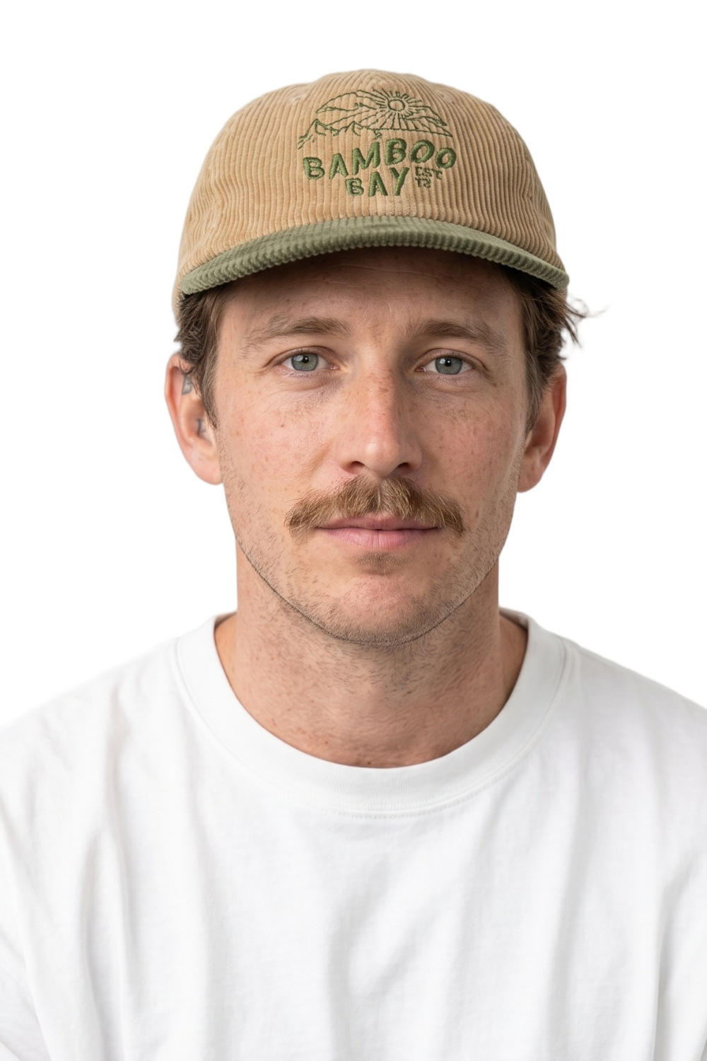 BamBooBay Mountain Cord Cap Brown/Green
