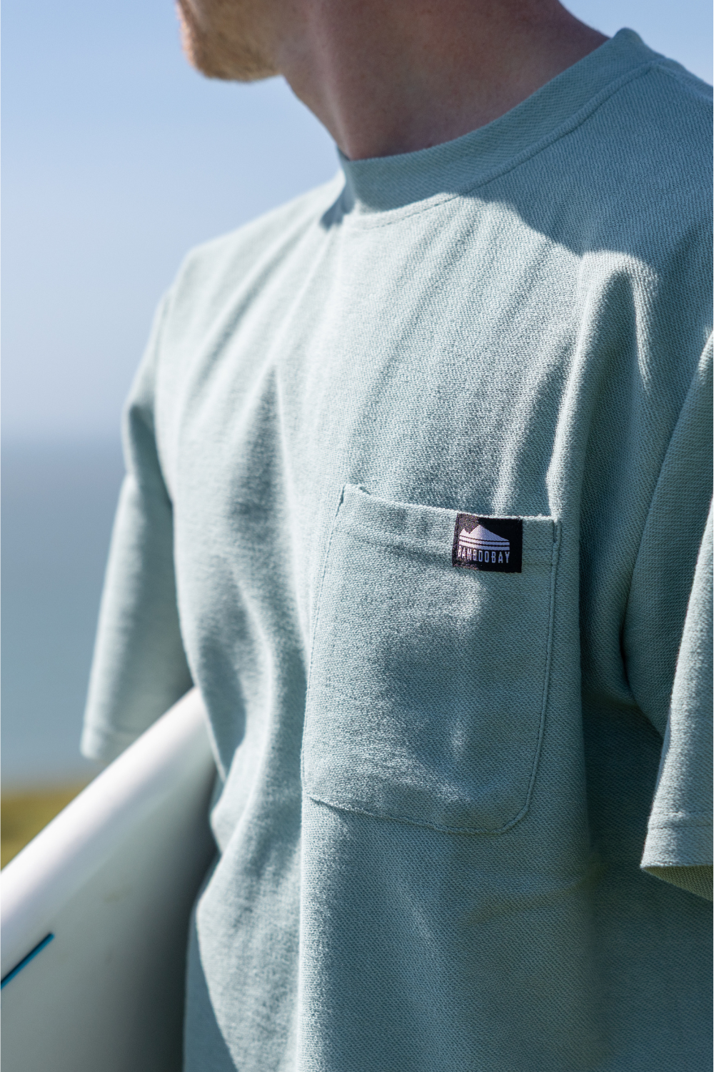 Lazy Terry Mens T-Shirt Aloe