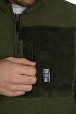 Load image into Gallery viewer, BamBooBay Boulder Fleece Olive
