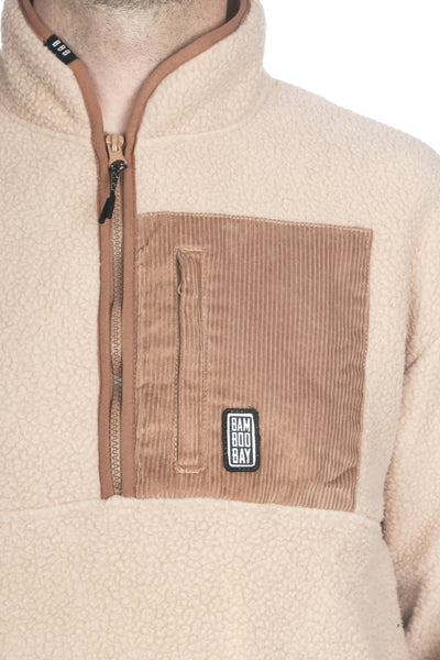 BamBooBay Boulder Fleece Natural