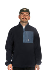 Load image into Gallery viewer, BamBooBay Boulder Fleece Navy
