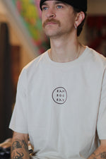 Load image into Gallery viewer, BamBooBay Circular T-Shirt Bone
