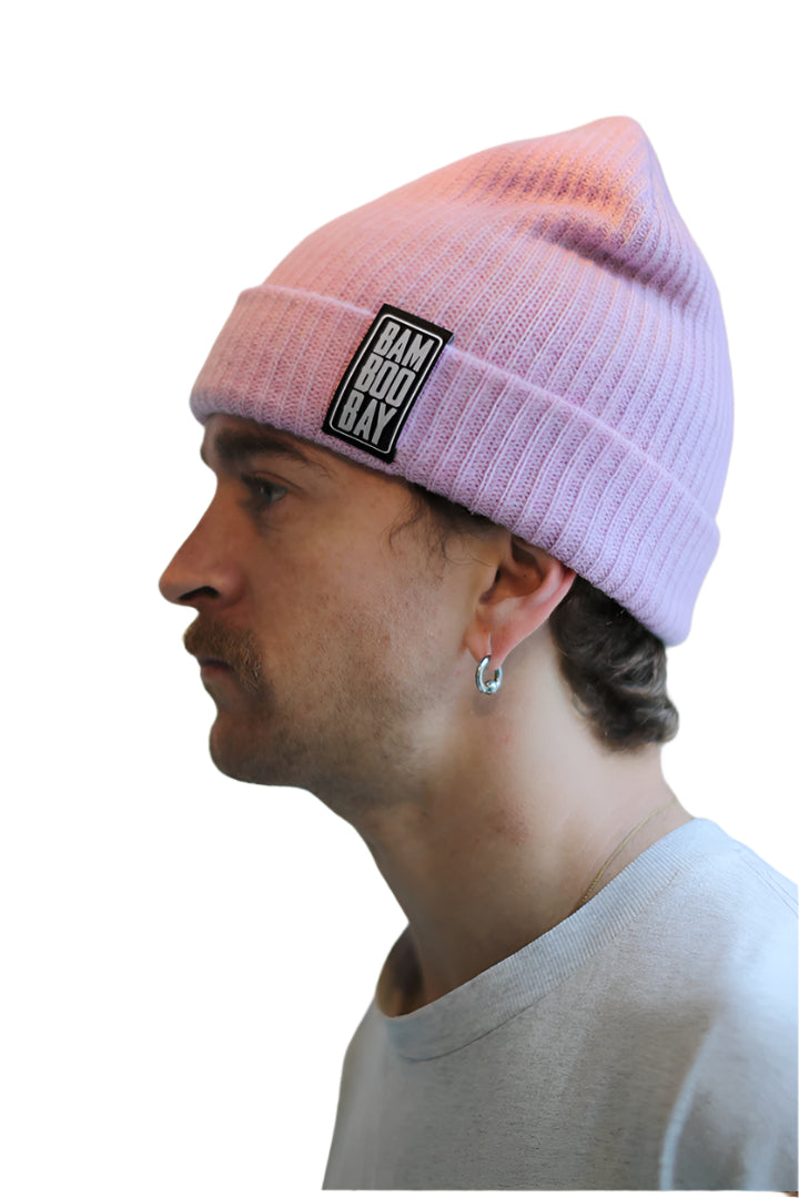 BamBooBay Baa Baa Beanie Lilac
