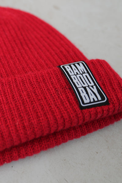 BamBooBay Baa Baa Beanie Red