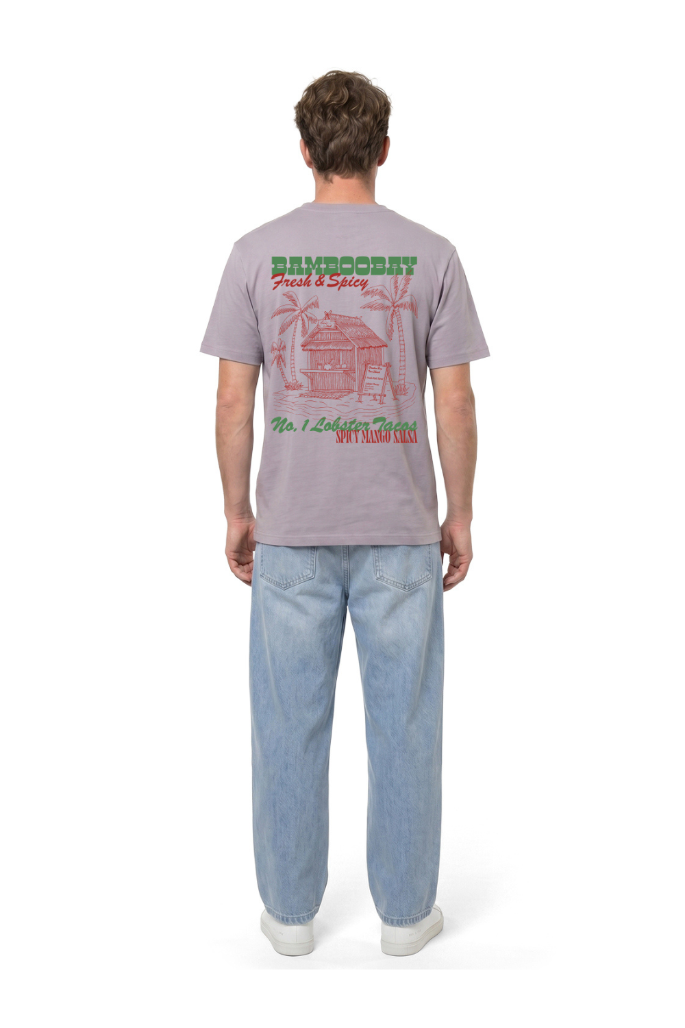 BamBooBay Taco Shack Mens T-Shirt Purple Haze