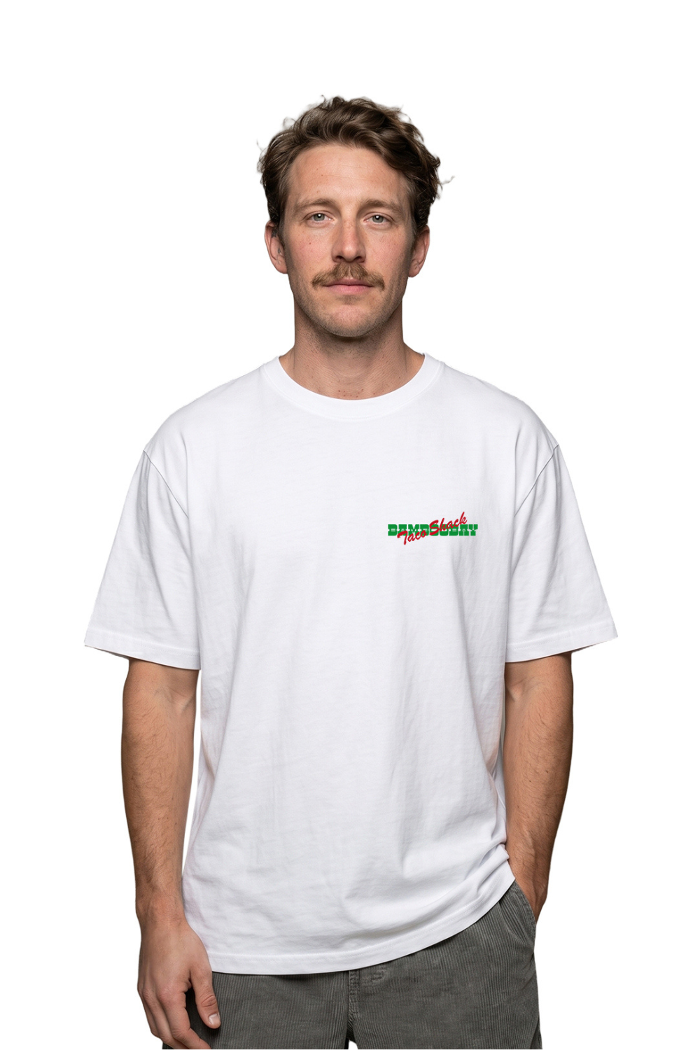 BamBooBay Taco Shack Mens T-Shirt White