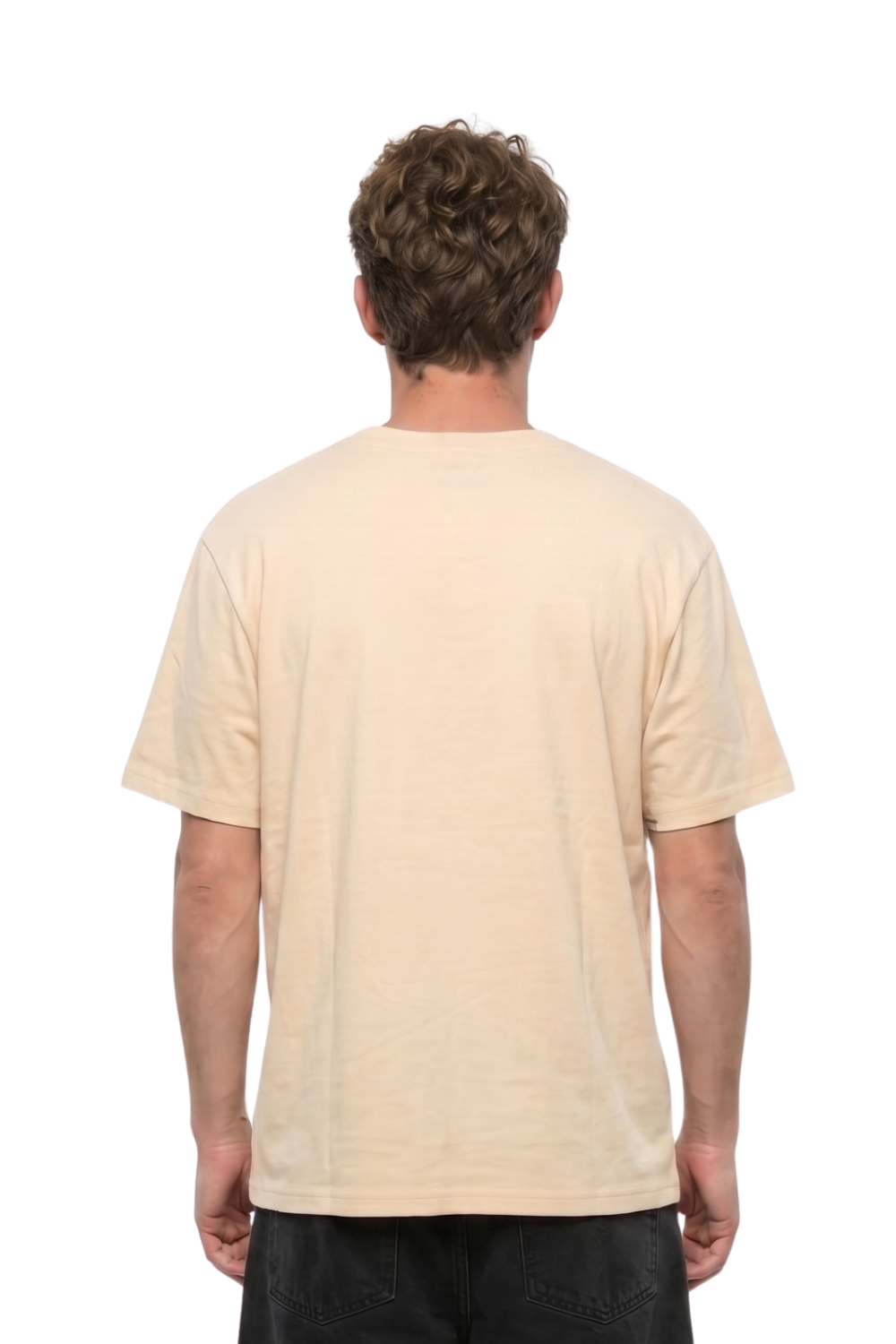 BamBooBay Lazy Terry Mens T-Shirt Butter
