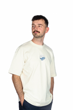 Load image into Gallery viewer, BamBooBay Re-Worked T-Shirt Ivory

