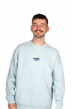 Load image into Gallery viewer, BamBooBay Workmark Crew Aquamarine
