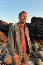 Load image into Gallery viewer, BamBooBay Chill Cord Long Sleeve Shirt Olive
