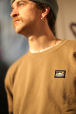 Load image into Gallery viewer, BamBooBay Journey Crew Sweatshirt Faded Brown
