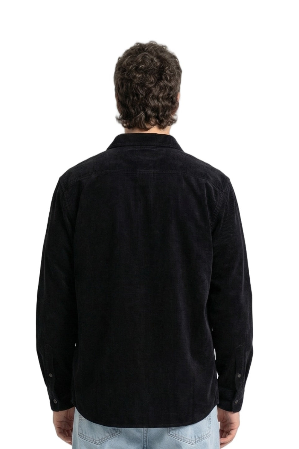 Chill Cord Long Sleeve Shirt Washed Black