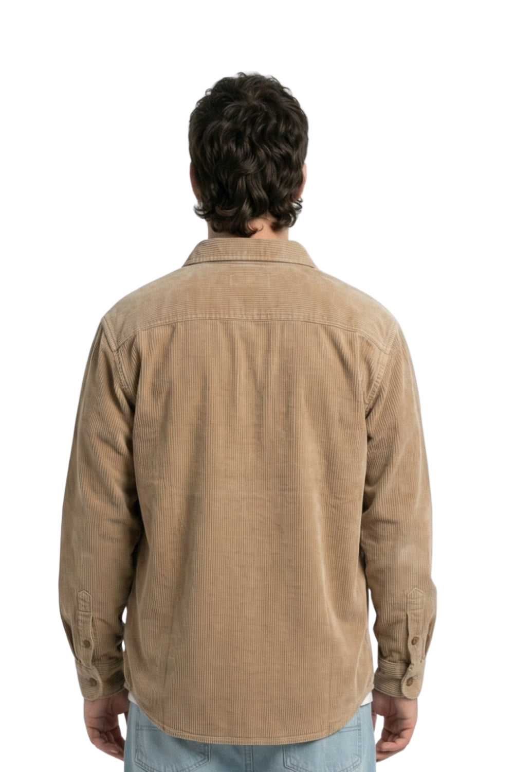Chill Cord Long Sleeve Shirt Mushroom