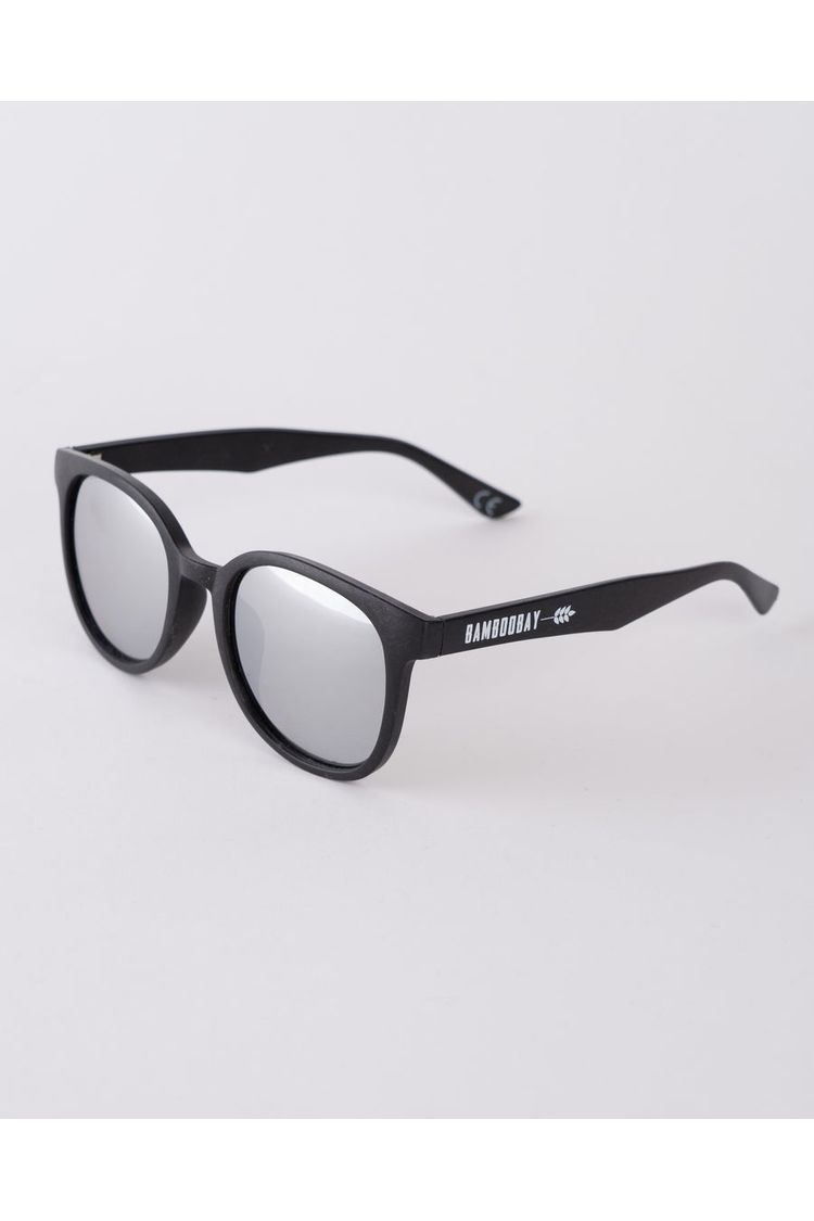BamBooBay Swheat Round Sunnies Black