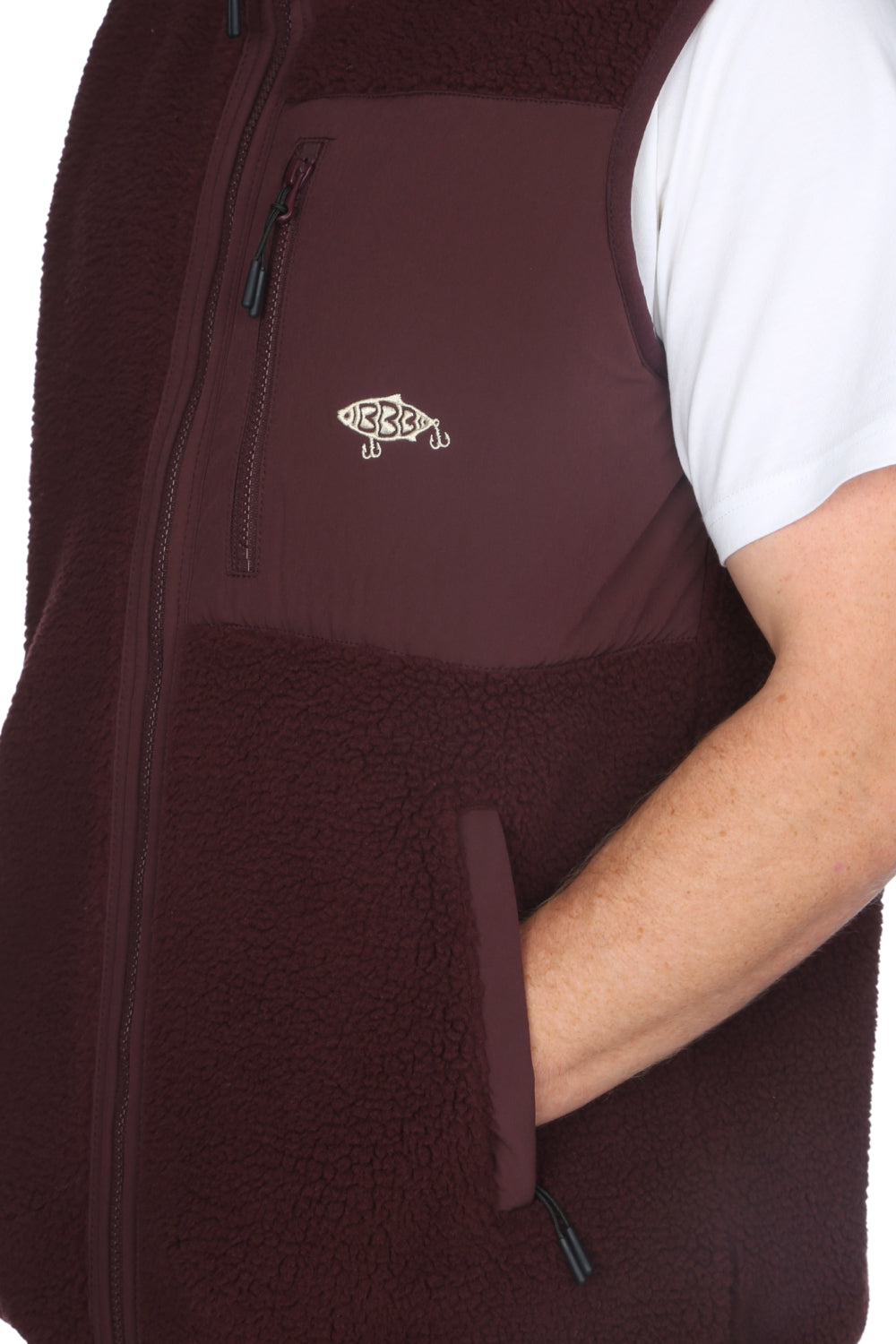 BamBooBay Lure Metal Vest Red Brown