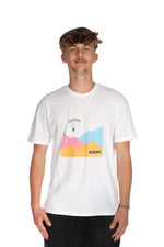 Load image into Gallery viewer, BamBooBay Parachute T-Shirt White
