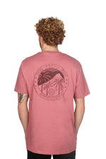 Load image into Gallery viewer, BamBooBay Stamp T-Shirt Antique Rose
