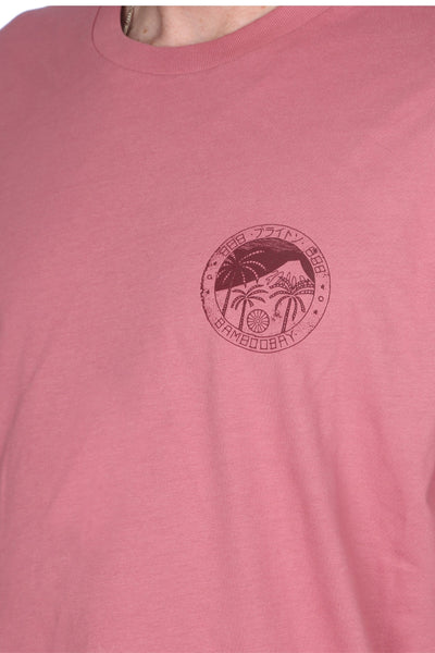 BamBooBay Stamp T-Shirt Antique Rose