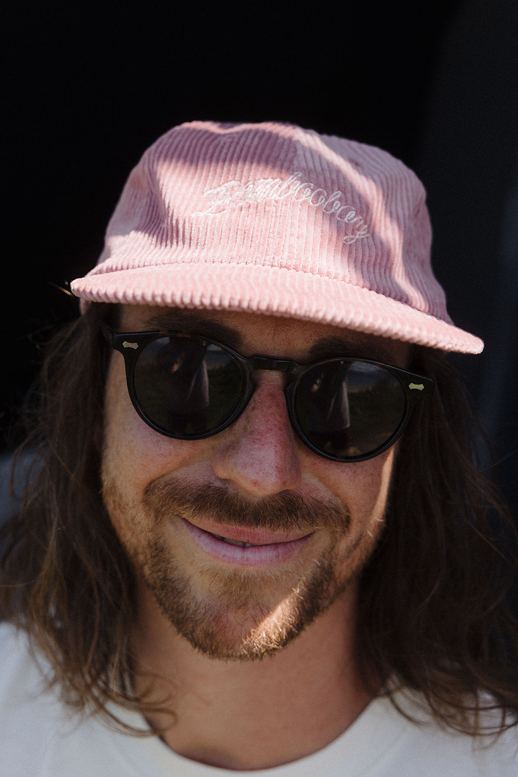 BamBooBay Script Cord Cap Pink