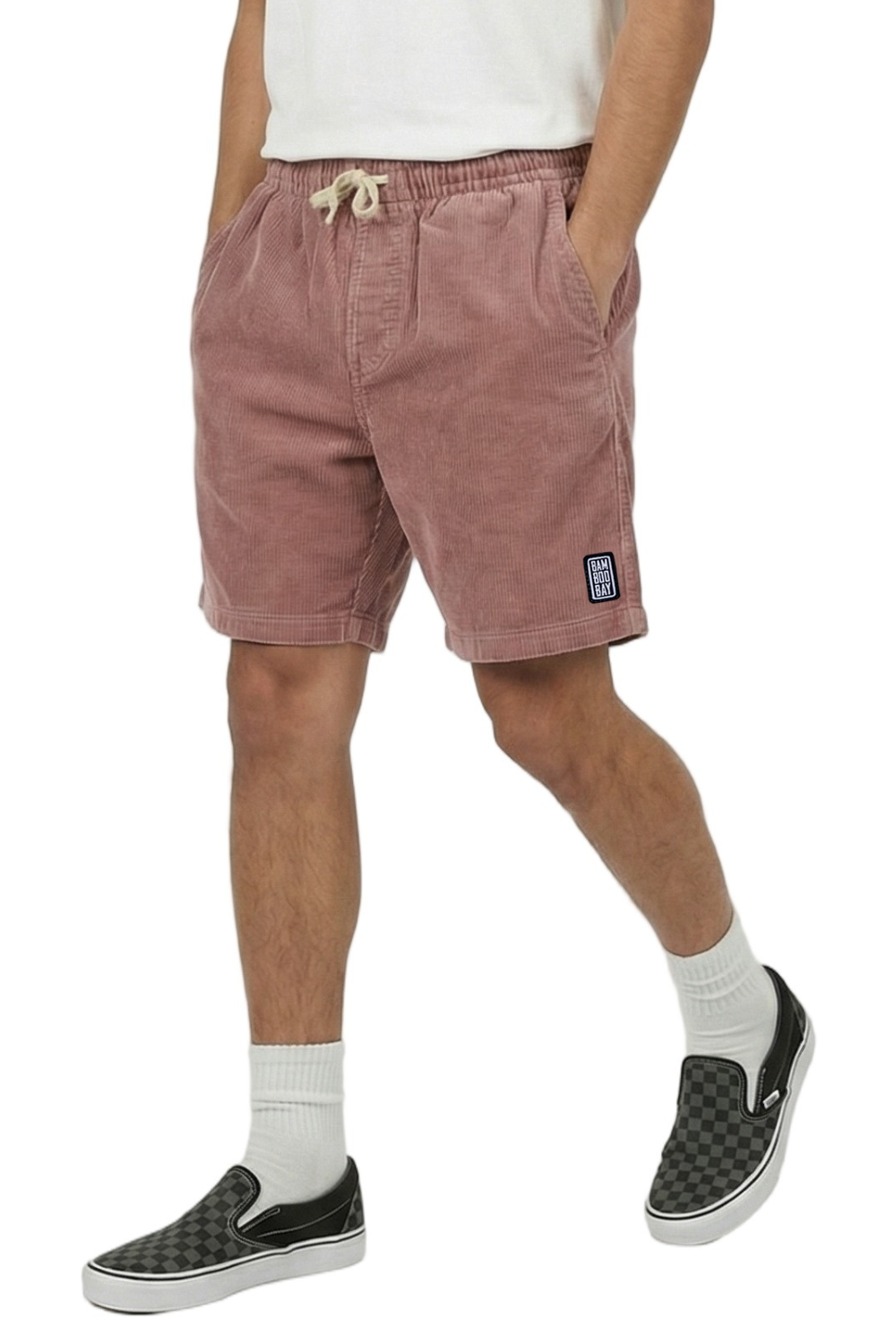 Chill Cord Shorts Mauve