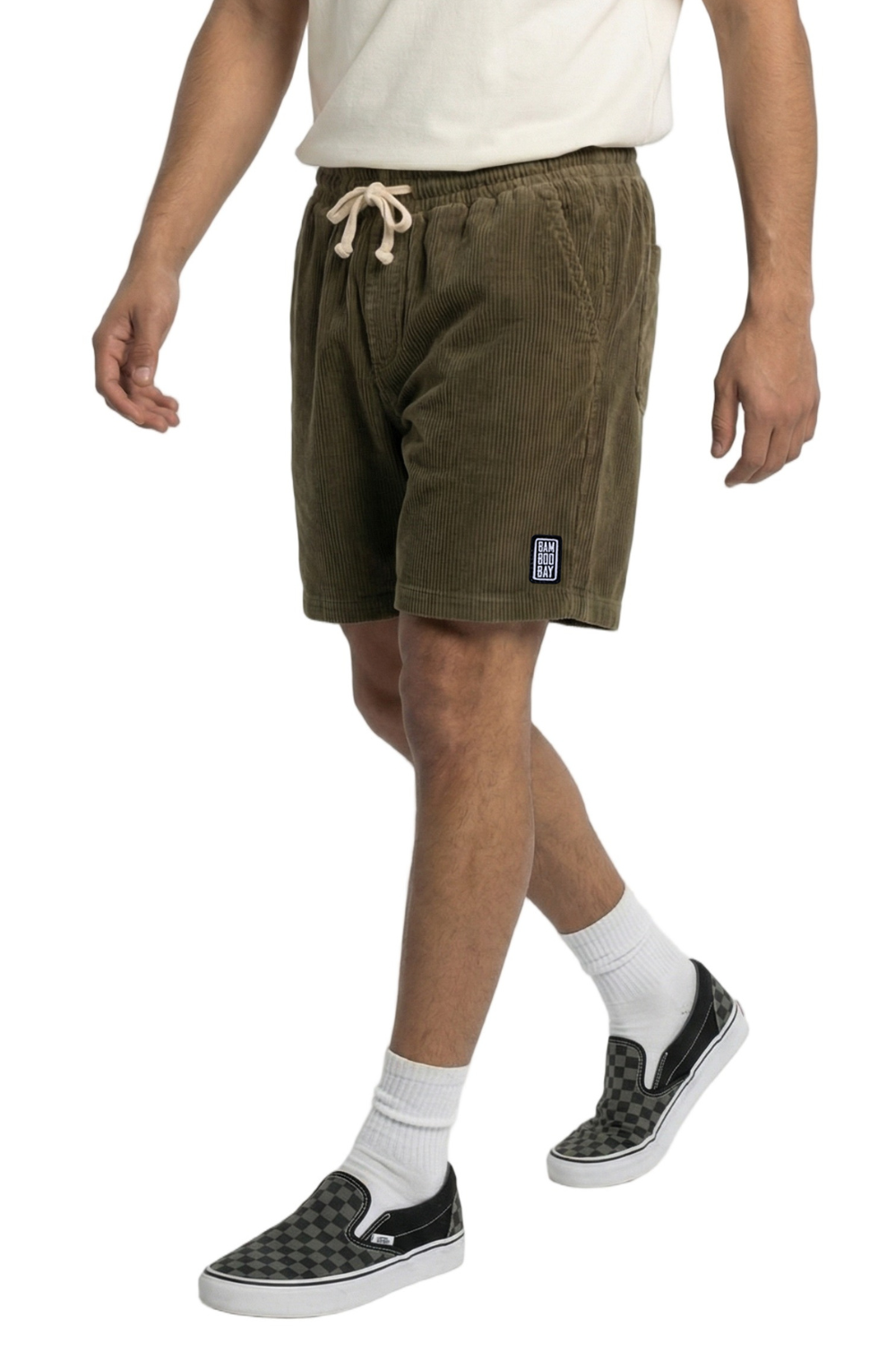 Chill Cord Shorts Olive