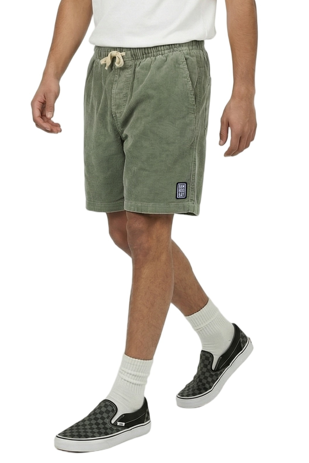 Chill Cord Shorts Sage Green