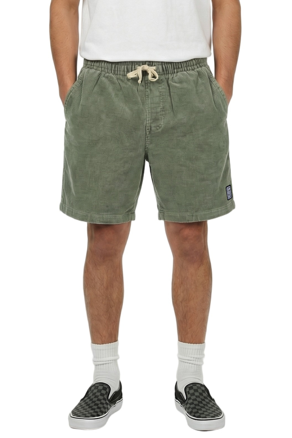 Chill Cord Shorts Sage Green