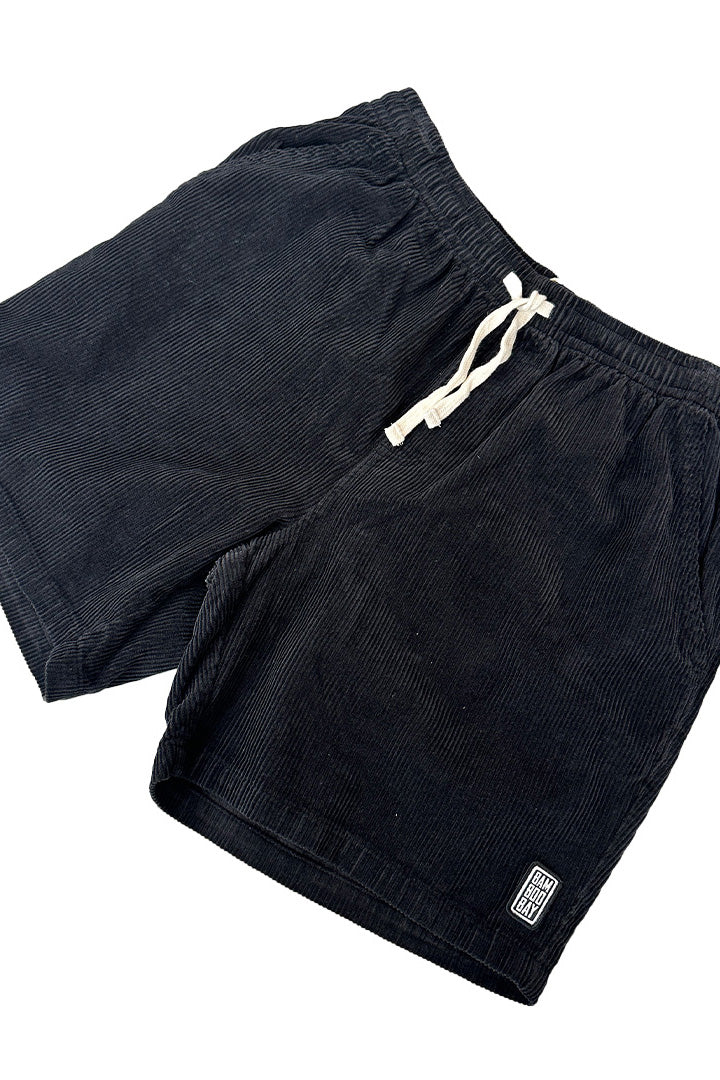 BamBooBay Chill Cord Shorts Black