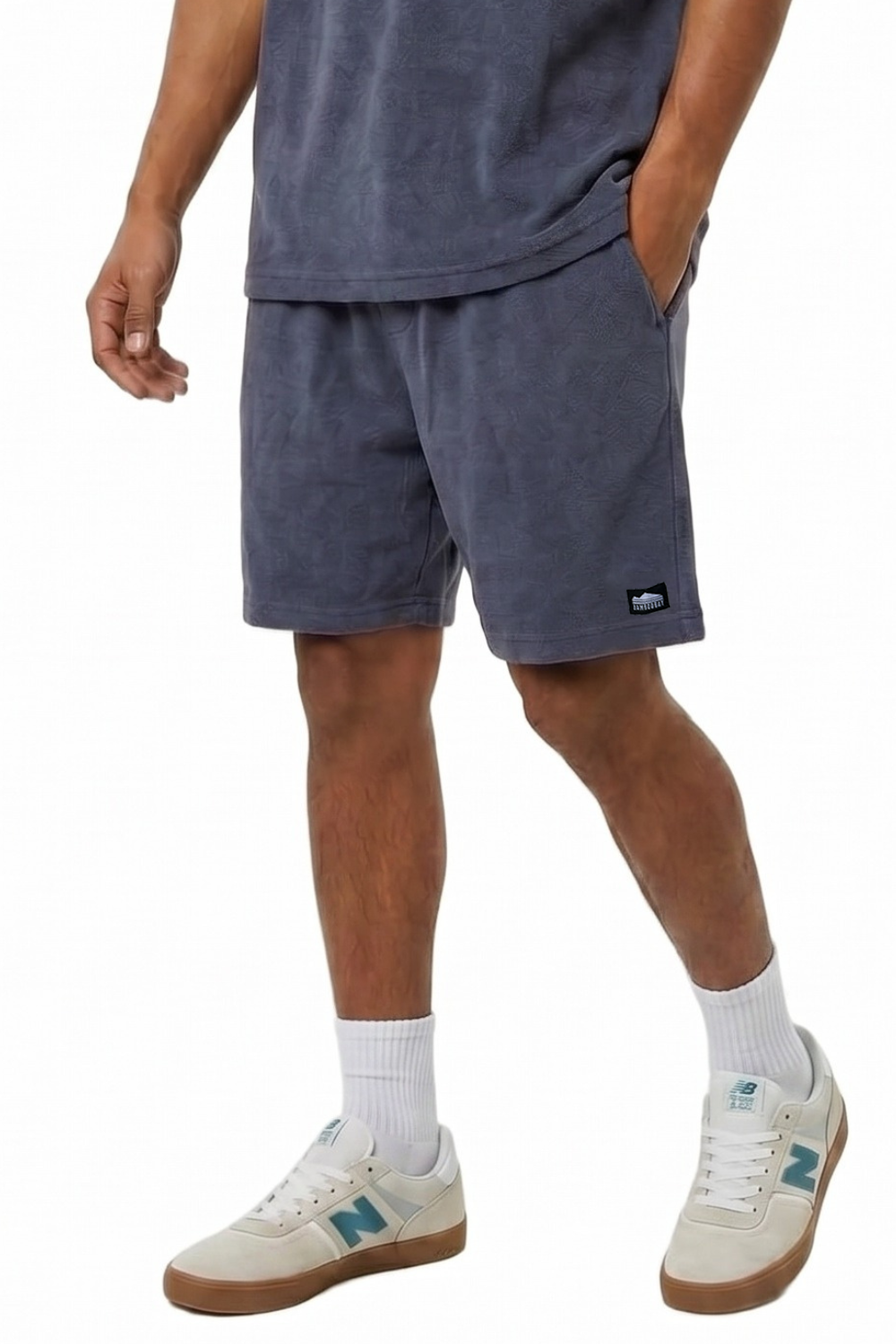 Lazy Terry Mens Shorts Navy