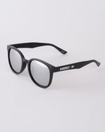 Load image into Gallery viewer, Swheat Round Wheat Straw Waste Sunglasses - Black | BamBooBay

