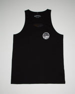 Load image into Gallery viewer, MNT Badge Organic Cotton Vest - Black | BamBooBay

