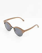 Load image into Gallery viewer, Half Wood Sunglasses | BamBooBay
