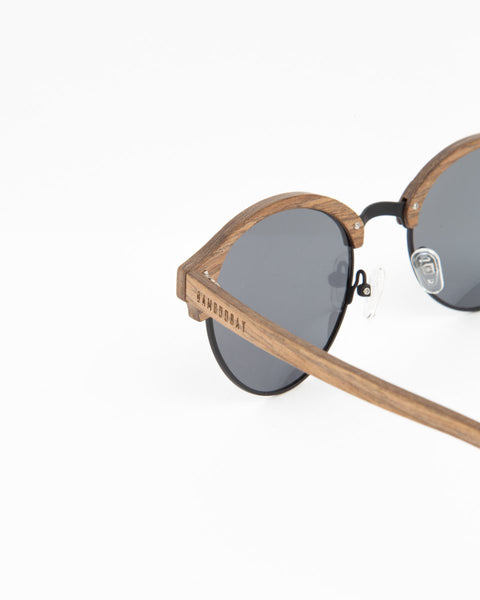Half Wood Sunglasses | BamBooBay