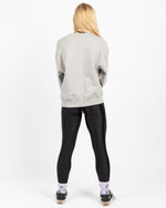 Load image into Gallery viewer, MNT Badge Organic Cotton Crew - Heather Grey | BamBooBay
