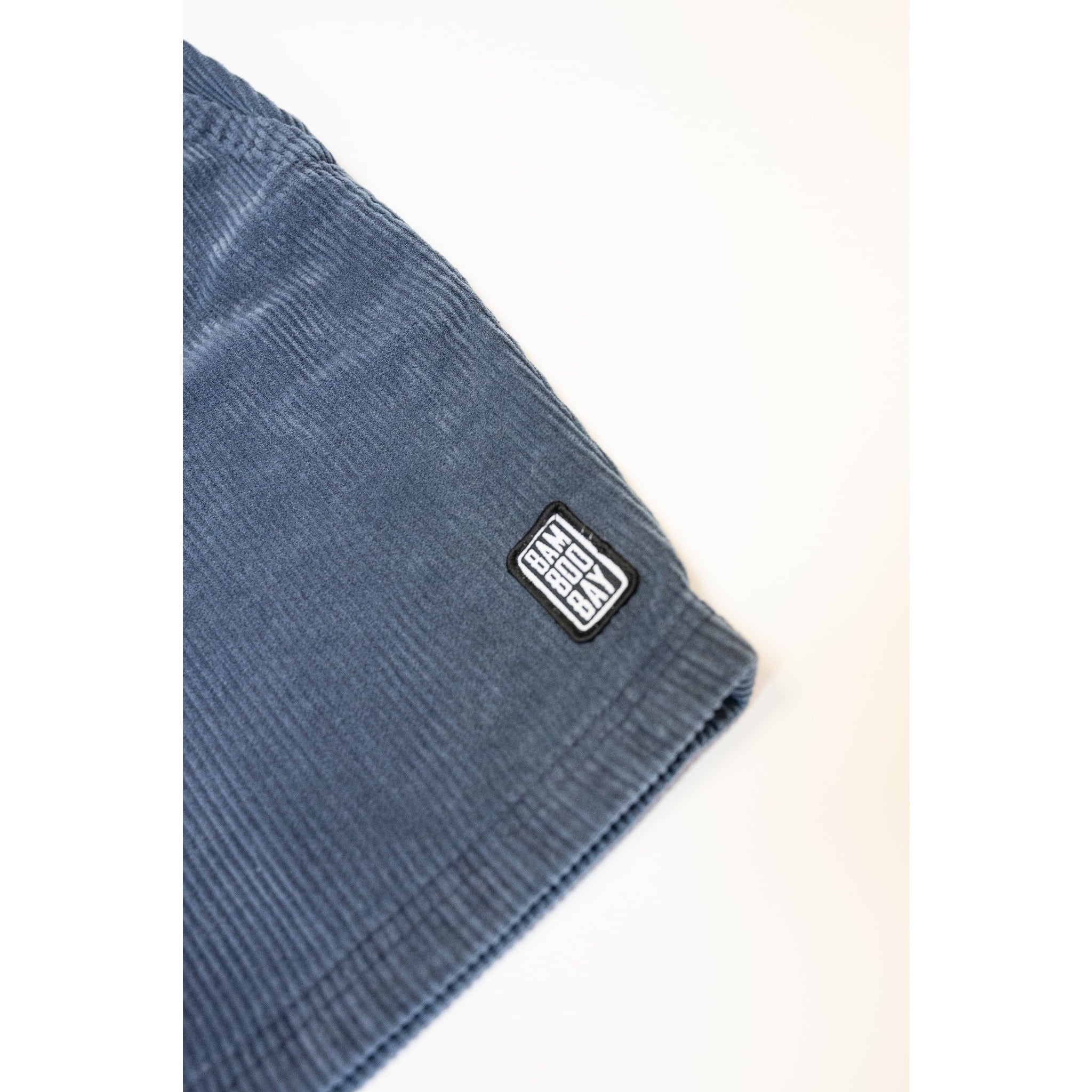Chill Cord Organic Cotton Shorts - Navy | BamBooBay