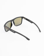 Load image into Gallery viewer, Pirate Legs Wood Sunglasses - Blue | BamBooBay
