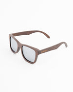 Load image into Gallery viewer, Crazy Legs Bamboo Sunglasses - Silver | BamBooBay
