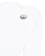 Load image into Gallery viewer, MNT Badge Long Sleeve Tee - White
