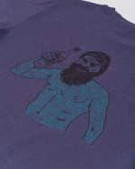 Load image into Gallery viewer, Drunken Sailor Organic Cotton Tee  - Indigo | BamBooBay
