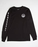 Load image into Gallery viewer, MNT Badge Arm Print Long Sleeve Organic Cotton Tee | BamBooBay
