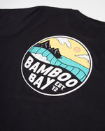 Load image into Gallery viewer, MNT Badge Organic Cotton Tee - Black | BamBooBay

