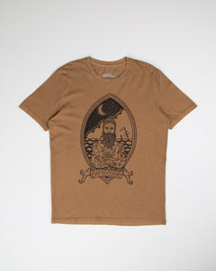 Seamus Bye Sea Organic Cotton Tee - Caramel | BamBooBay
