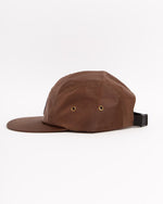 Load image into Gallery viewer, MNT Badge 5 Panel Recycled Cap - Brown | BamBooBay
